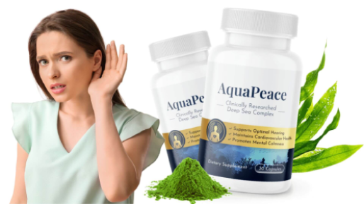 How does AquaPeace work ear wellness formula explanation image
