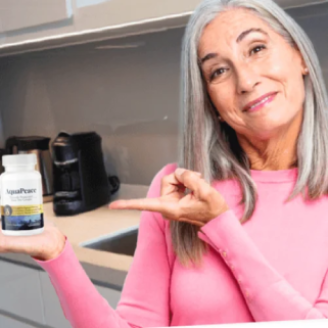 Jackie Austin real user testimonial describing her experience with AquaPeace formula