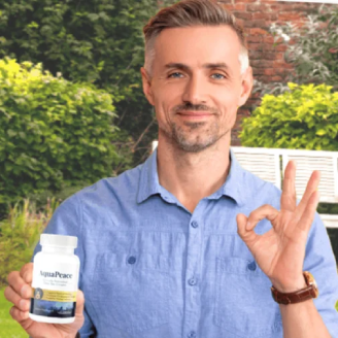 Tom M customer testimonial talking about his results with AquaPeace capsules